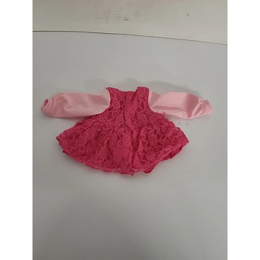 Pink Lace Dress for‎ 18 Inch Dolls Fit American Girl Dolls